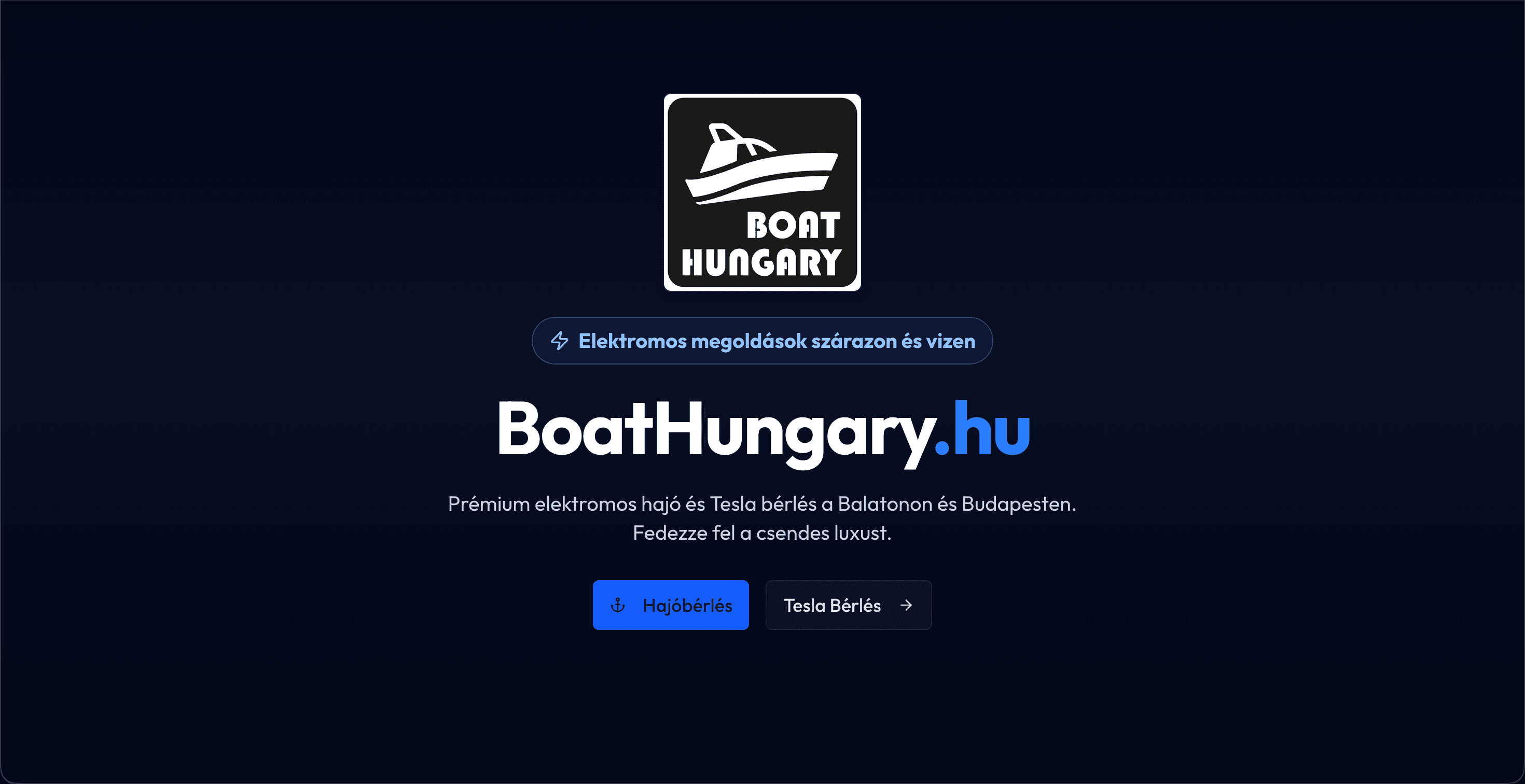 Boathungary.hu Kft. weboldal screenshot